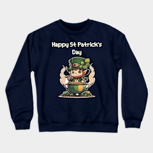 Irish Eyes are Smiling: Happy St. Patrick's Day Crewneck Sweatshirt